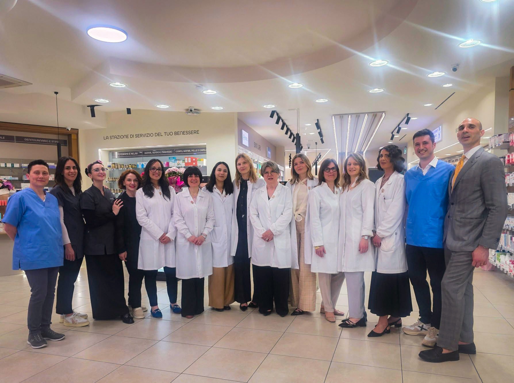 Il team di Farmacia Moderna Terni